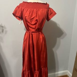 Tory Burch Silk Midi Dress